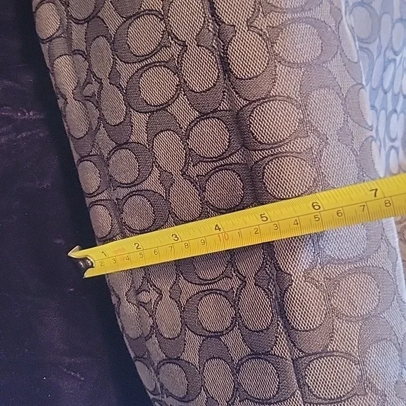 Coach large handbag silver hardware - Picture 8 of 14